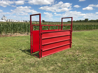 Global Equipment Palco Alleyway | Sections 8' & 16' | Adjustable Width 15"–28"+ | Cattle Handling | For Ranch Facilities & Cattle Operations
