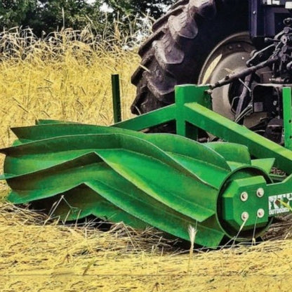 RTP Goliath Roller Crimper 6 | Drum Width 6 ft. - 24" Diameter | 30HP For Tractor