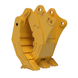 Rockland H23 Extreme Duty Grapple | Machine Operating Weight 52k To 200k | Height 72", 75", 83", 90" &  93" inches | For Excavators