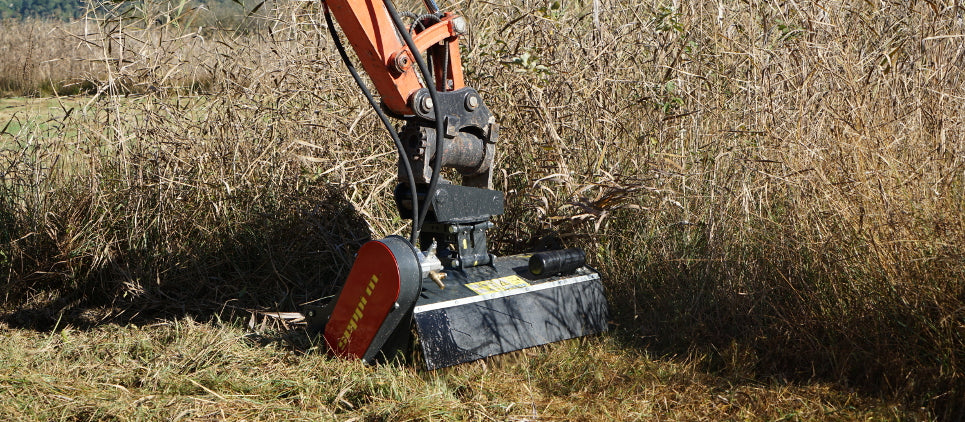 Seppi | Flail Mulcher | Model H3 125 | Working Width 49" Inches | Machine Size 6 To 10 Ton | For Excavators