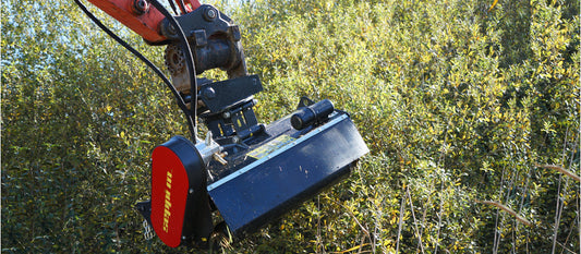 Seppi | Flail Mulcher | Model H3 125 | Working Width 49" Inches | Machine Size 6 To 10 Ton | For Excavators