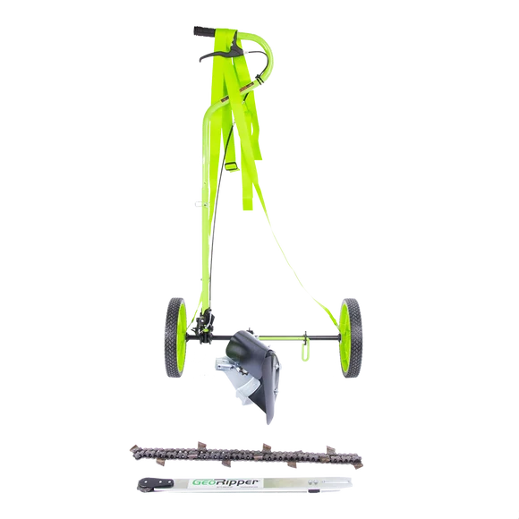 Mini Trencher GeoRipper® T/A Portable Handheld Trencher | Model MX400 | 16" Digging Depth | Milwaukee® MX314 | Battery-Powered