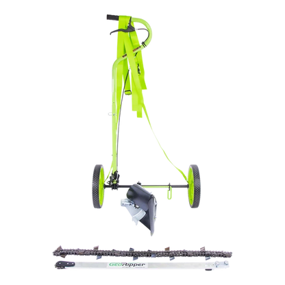 MiniTrencher GeoRipper®T/A Portable Handheld Trencher | Model H700 | 27" Digging Depth | Husqvarna K970 | 2" Trench Width