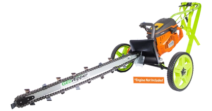 MiniTrencher GeoRipper®T/A Portable Handheld Trencher | Model H700 | 27" Digging Depth | Husqvarna K970 | 2" Trench Width