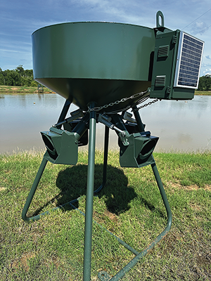 Outback Wildlife Feeders | Magnum Protein Feeder | Herd Management Feeder System | PFACS Technology | Controlled Feed Access | For Deer, Wildlife & Ranch Management