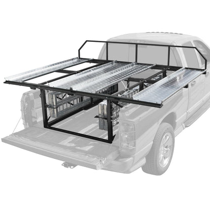 Black Widow Dual Runner ATV Trailer Ramps | Model ST-4811-1600-MV2 | Size 4 ft L x 11 in W | Capacity 1,600 lb | Horsepower 4 To 90+ HP | For ATV & UTV Loading