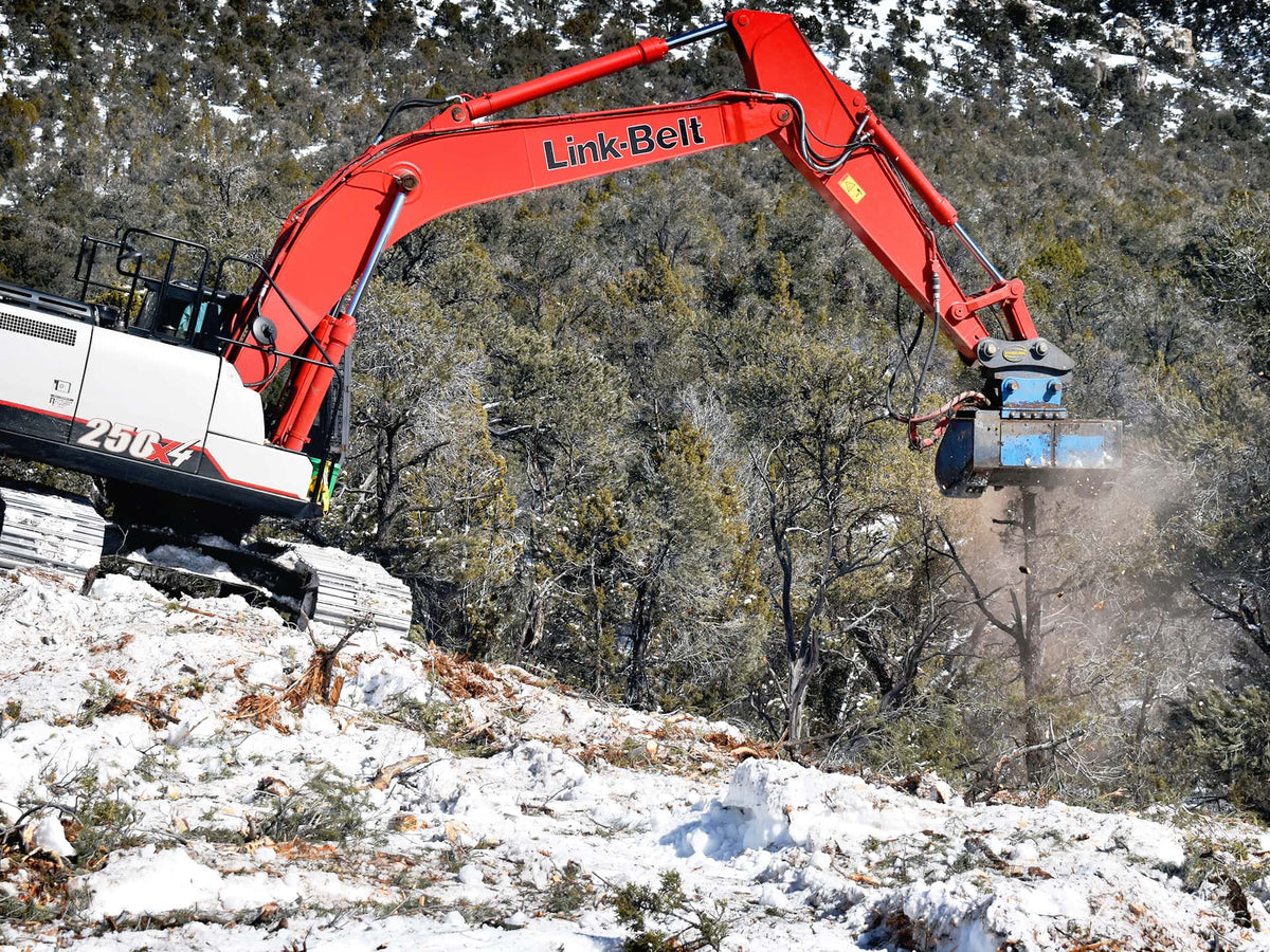 Promac Forestry Mulcher | Model HDM Series | Cutting Width 48" & 60" | 135 HP | 20+ Ton | For Excavators