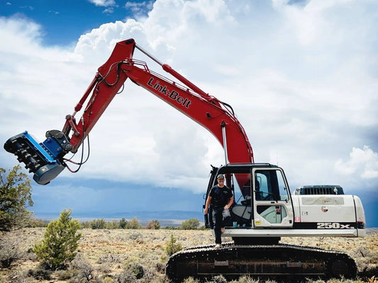 Promac Forestry Mulcher | Model HDM Series | Cutting Width 48" & 60" | 135 HP | 20+ Ton | For Excavators