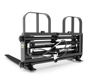 HLA Attachments Power Tine Pallet Fork 7500# Less Mount | Model 48", 54", 60" Pallet Fork | 48"-54"-60" Fork Length | For Loader