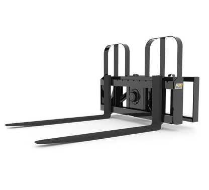 HLA Attachments Power Tilting Pallet Carriage Less Mount & Tines | Model  5500# & 7500# | For Loader