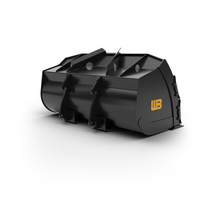 Werk-Brau Two Pass Loader Bucket | Width 124"–138" | 5–6 Tons | 20–40 GPM | For Wheel Loaders