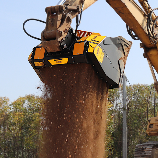 MB Crushers MB-HDS523 Padding Bucket ≥ 60,000 ≤ 90,000 lb For Excavators