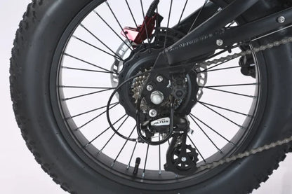 Ghostcat F3 Class 2 Electric Fat Tire Bike | 20" Tires | 750W Motor | 20MPH Top Speed | For Off-Road Adventure Ready