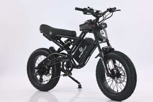Ghostcat F3.3 All-Terrain Fat Tire Electric Bike | 1500W Motor | 35MPH Top Speed | 52V/20AH Battery | Off-Road Adventure Ready