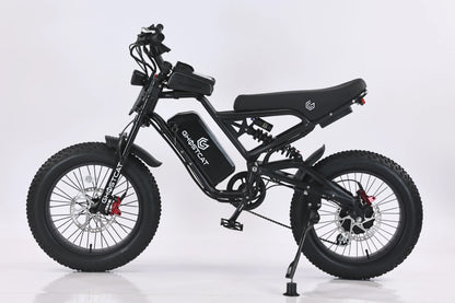 Ghostcat F3 Class 2 Electric Fat Tire Bike | 20" Tires | 750W Motor | 20MPH Top Speed | For Off-Road Adventure Ready