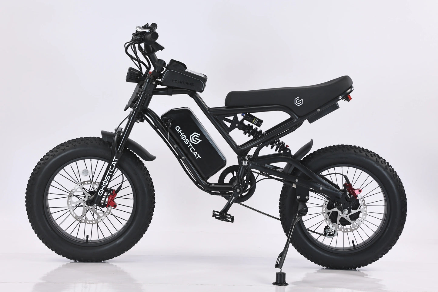Ghostcat F3.3 All-Terrain Fat Tire Electric Bike | 1500W Motor | 35MPH Top Speed | 52V/20AH Battery | Off-Road Adventure Ready