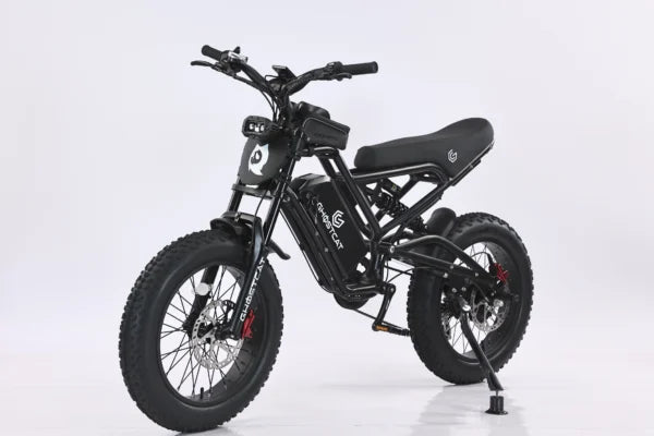 Ghostcat F3 Class 2 Electric Fat Tire Bike | 20" Tires | 750W Motor | 20MPH Top Speed | For Off-Road Adventure Ready