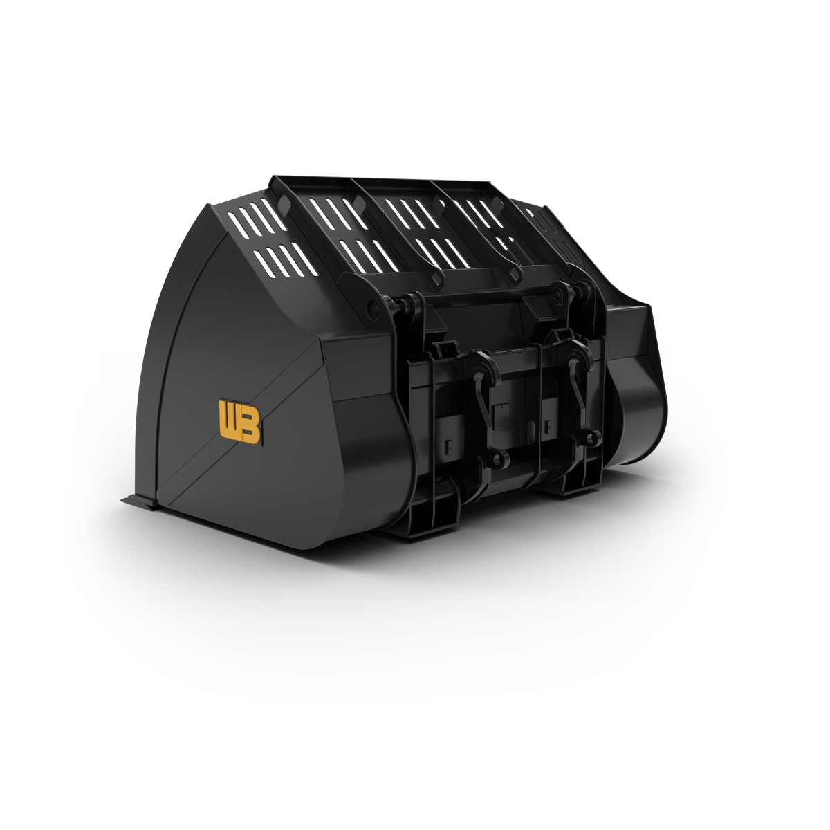 Werk-Brau High Tip Roll-Out Bucket | Vertical Cylinder | Width 100"–144" | 10–20 GPM | For Wheel Loaders
