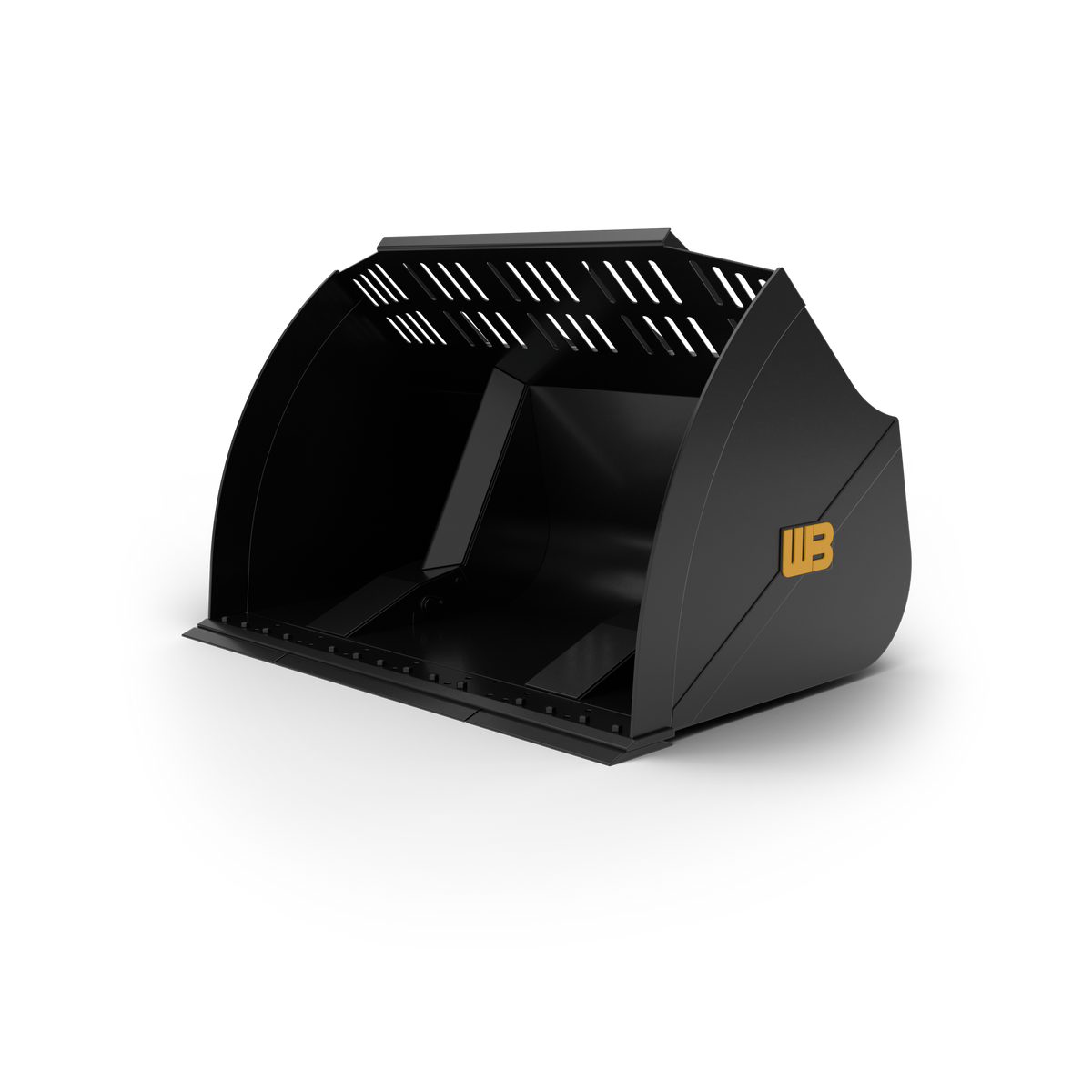 Werk-Brau High Tip Roll-Out Bucket | Vertical Cylinder | Width 100"–144" | 10–20 GPM | For Wheel Loaders