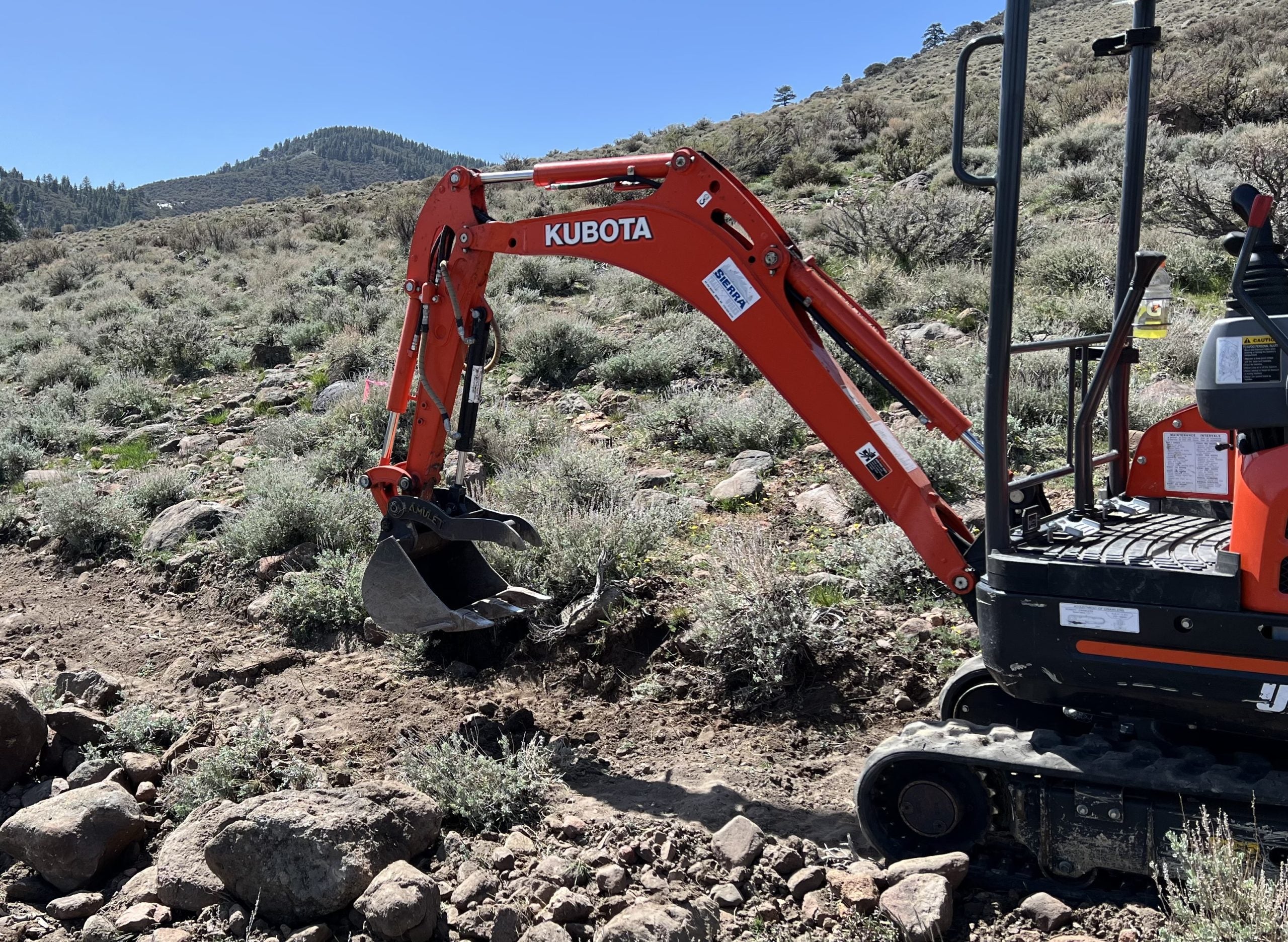 Amulet Excavator Attachments