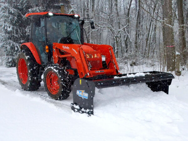 HLA Attachments 2500 Series Turf Snow Pusher Less Frame/Mount | Width 72", 84" & 96" inches | Horsepower 30-50 HP | For Tractor