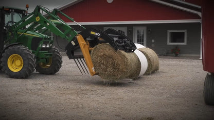 HLA Attachments Bale Knife (Less Frame) Bale Slicers | Max Bale Diameter 48", 60" & 72" | For Tractor