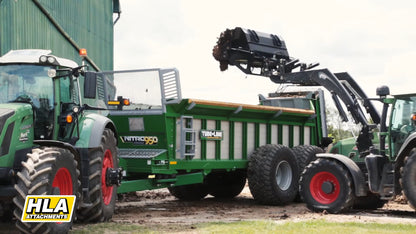 HLA Attachments  High Dump High Volume Bucket Less Mount | Width 60", 66", 72", 78", 84" & 96" | For Excavator/Skid Steer