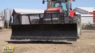 HLA Attachment Silage Blade for Articulated Tractors Less Undermount | Width 10'-18' | For Tractor