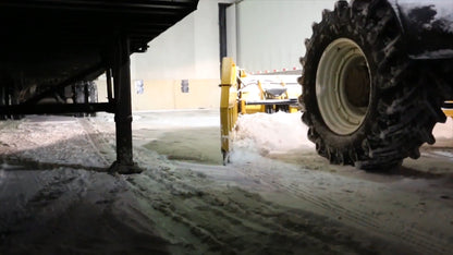 HLA Attachments | 3500 Series Snow Pusher | Edge Flex, Rubber & Steel Edge | 7 ft To 12 ft Widths | Horsepower 30 To 80 HP | For Tractors