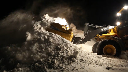 HLA Attachment Snow Blade Less Frame | Model 4000 Series | 9'-14' Multiple Width | 60-125 HP | For Tractor