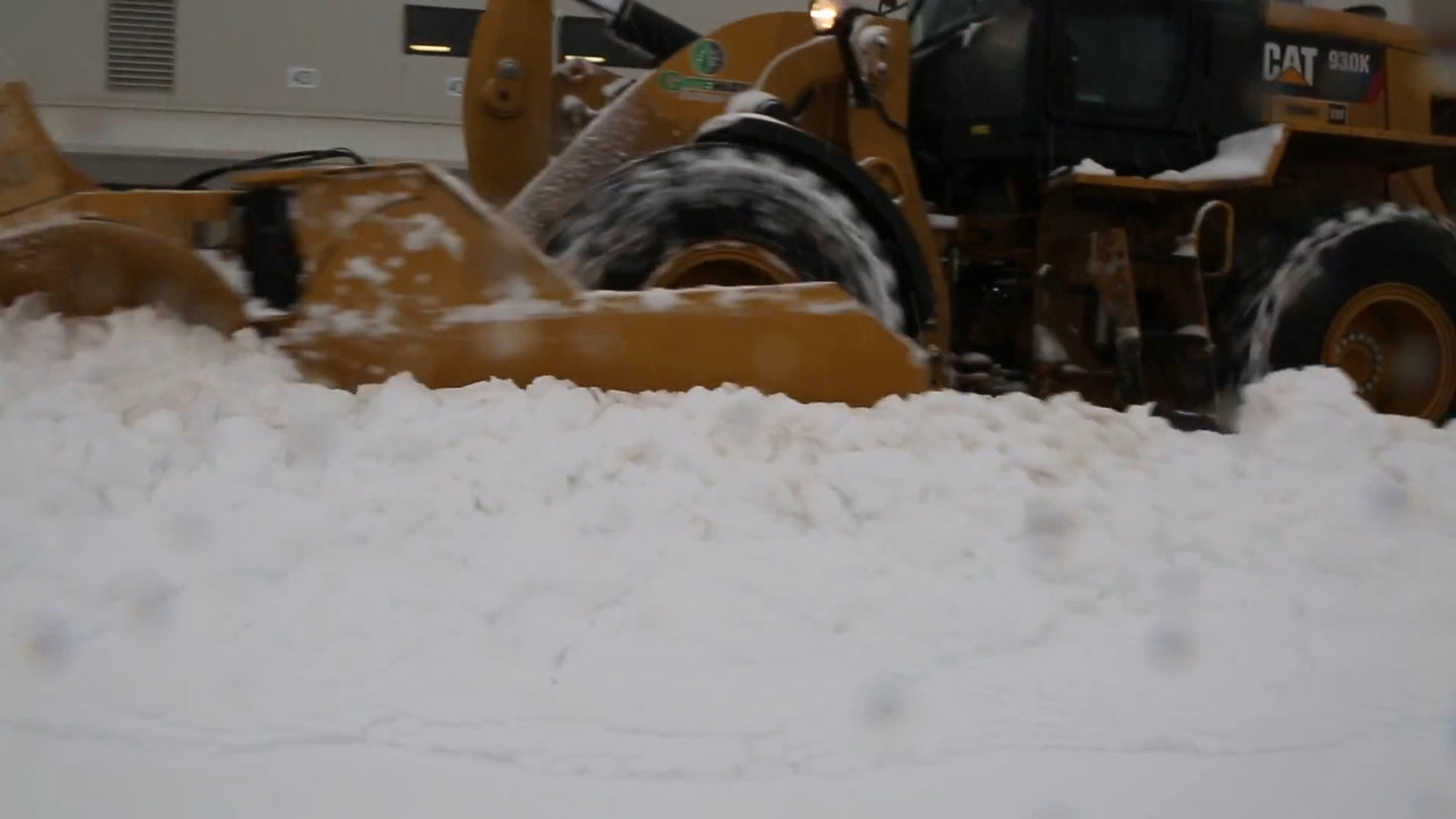 HLA Attachment Snow Blade Less Frame | Model 4000 Series | 9'-14' Multiple Width | 60-125 HP | For Tractor