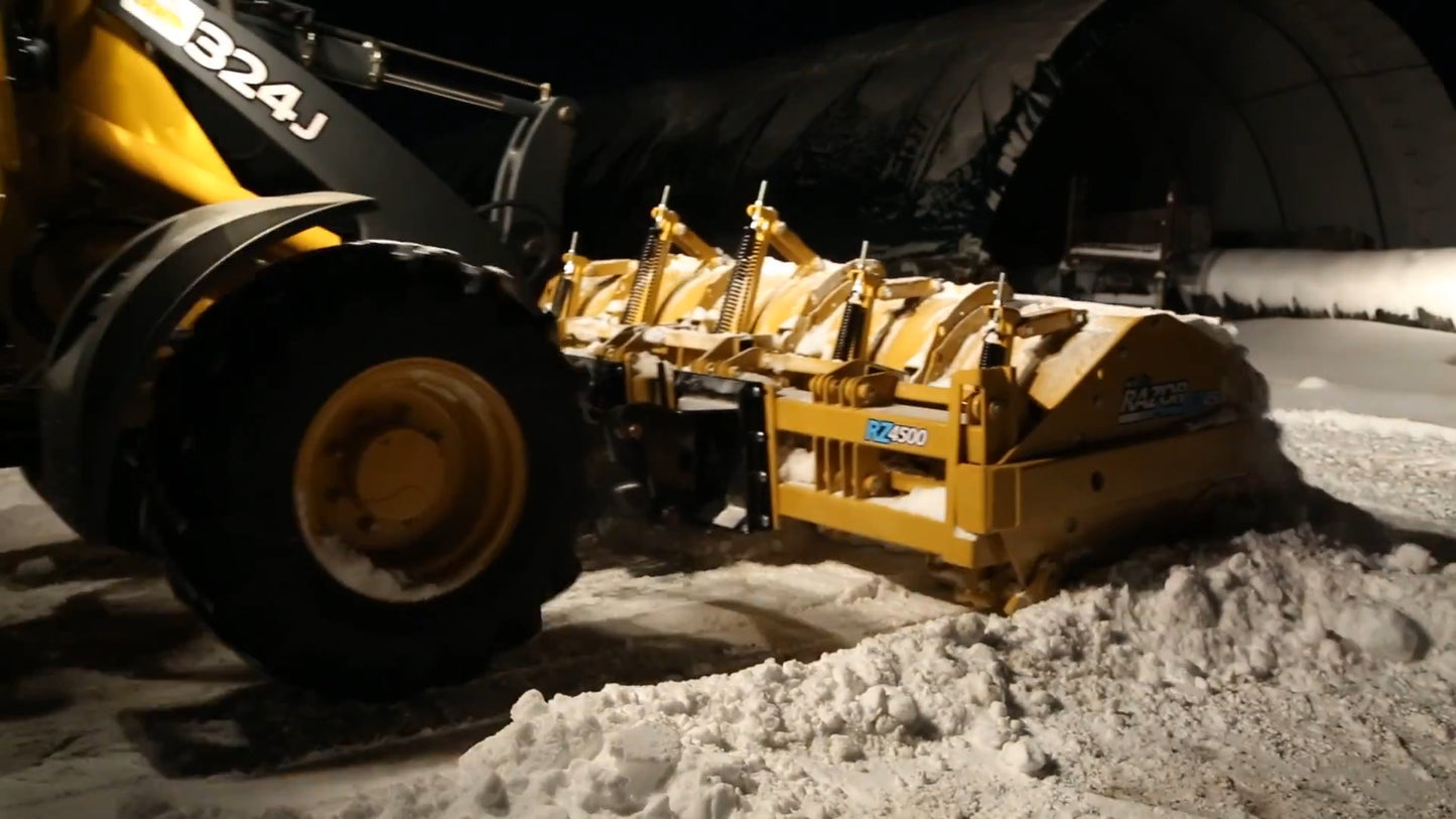 HLA Attachments | Snow Pusher Standard & Edge Flex | Models 5500 Series | Widths 12 To 18 Feet | Horsepower 90 To 200 HP | For Tractor