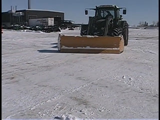HLA Attachment Snow Blade Less Frame | Steel Edge | Model 3000 Series  | 6'-10' Multiple Width | For Tractor