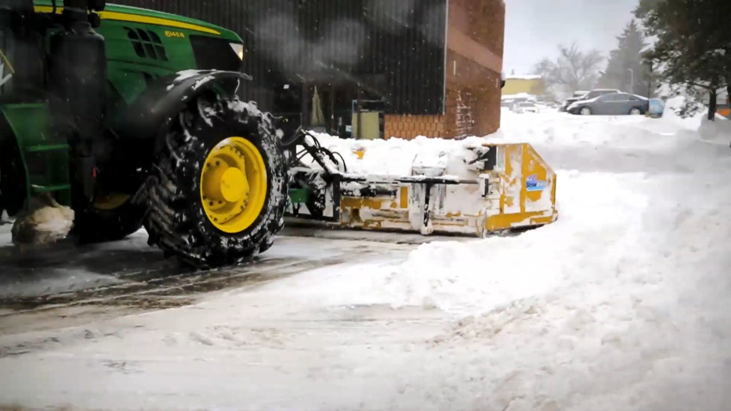 HLA Attachments | 3500 Series Edge Flex Snow Pusher | Models SP3530WEF Series | Widths 6 To 10 Feet | Horsepower 30-80 HP | For Tractor