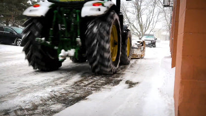 HLA Attachments | 3500 Series Edge Flex Snow Pusher | Models SP3530WEF Series | Widths 6 To 10 Feet | Horsepower 30-80 HP | For Tractor