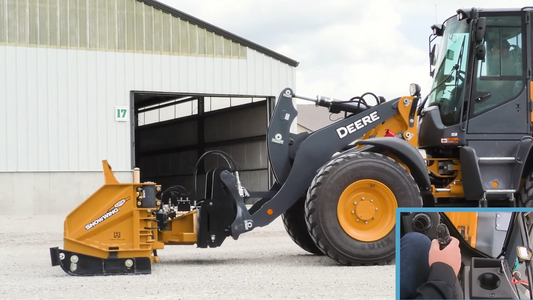 HLA Attachment Snow Wing Less Frame (Edge Flex) | Model 4203 Series | Width 8', 9', 10', 12' & 14' Ft | Horsepower 80-150 HP | For Tractor