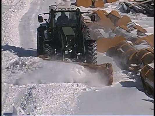 HLA Attachment Snow Wing Less Frame | Model 5205 Series | 9'-16' Multiple Width | For Tractor