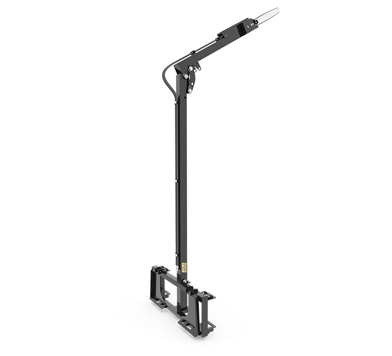 HLA Attachment Hydraulic Limb Saw | 22 HP | Automatic Chain Oiler | For Tractor/ Skid steer