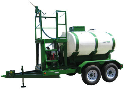 Turbo Turf HM-750-T Hydroseeder | Skid Type, Trailer | 750 Gallon Hydro Seeder