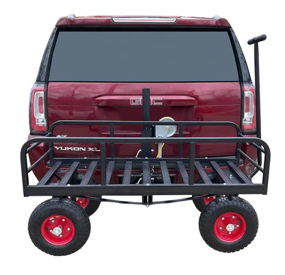 Great Day | Hitch-N-Go Cart | Model HNGC-350 | Width 48" | Capacity 350 lb | 13" Pneumatic Tires | Horsepower 15+ HP | For ATV, UTV, SUV, Truck