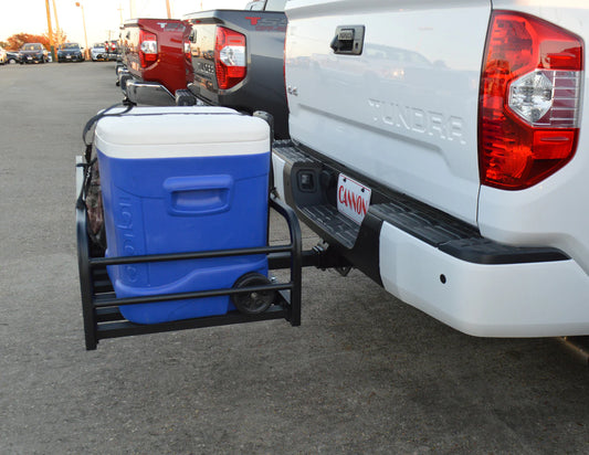 Great Day | Hitch-N-Ride Magnum XL | Model HNR2000TLW | 50" Cargo Rack | 500 lbs Capacity | 2-Inch Receiver Hitch | Recommended Horsepower 40+ HP | For Trucks, SUVs, UTVs & ATVs