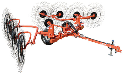 Befco HRC Ground Driven"V" Wheel Rakes | Pull-Type | Model HRC-08V-010V-012V | 16-80 HP