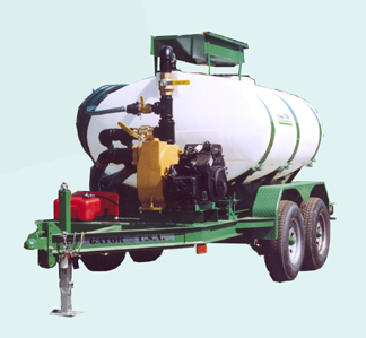 Turbo Turf HS-750 XPW  Hydroseeder | Skid Type, Trailered | 750 Gallon Hydro Seeder