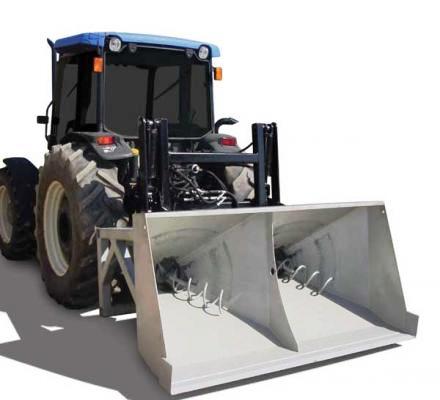 HLA Attachments Broadcast Spreader Hydraulic Drive/ Self-Loading Hyd. Drive/ PTO Drive For Tractor