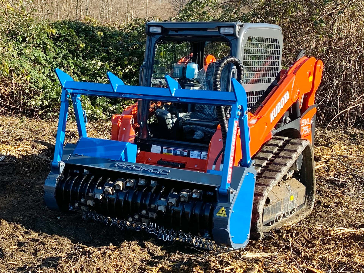 Promac Mulcher | Model HSL Series | Cutting Width 60" | 50 HP+ | 20–42 GPM | For Skid Steer
