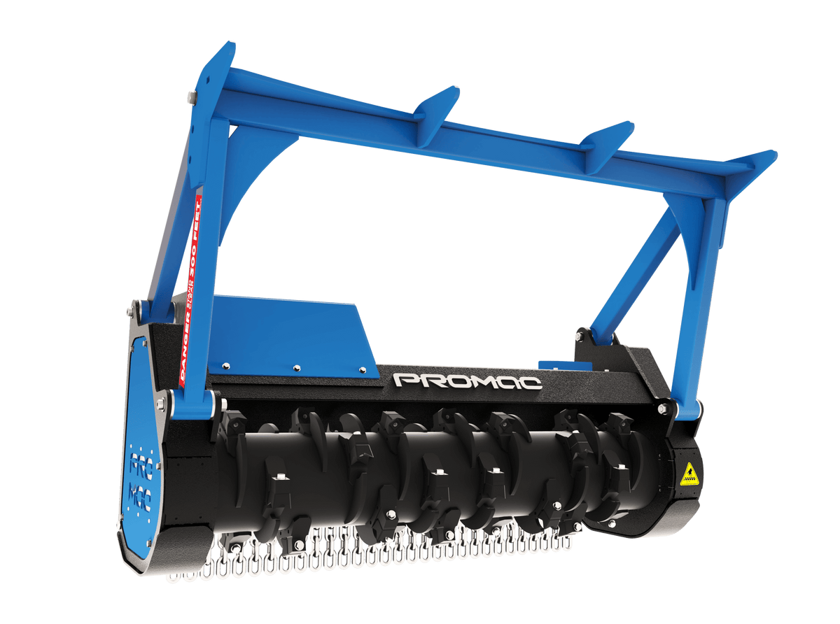 Promac Mulcher | Model HSL Series | Cutting Width 60" | 50 HP+ | 20–42 GPM | For Skid Steer