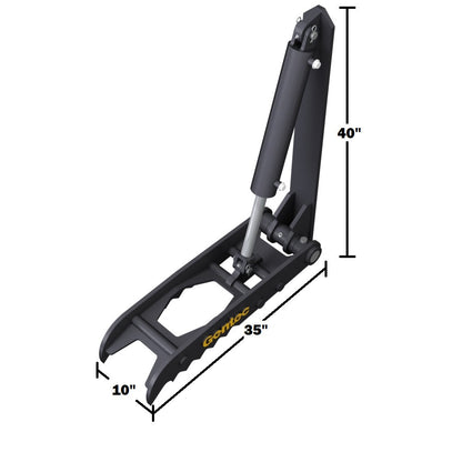 Gentec Equipment Hydraulic Weld-On Thumb | Model HT1035 | Size 10" x 35" | Machine Size 5-11 Tons | For Excavators