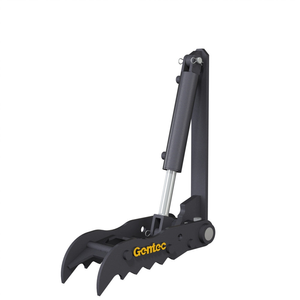 Gentec Equipment Hydraulic Weld-On Thumb | Model HT824 | Size 8" x 24" | Machine Size 1.5-4 Tons | For Excavators