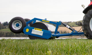Fleming Hydraulic Lifting Roller | WK Series | Rolling Width 96", 108" & 120" | 25-60 GPM | 80-90 HP | For Skid Steers, Tractors & Loaders