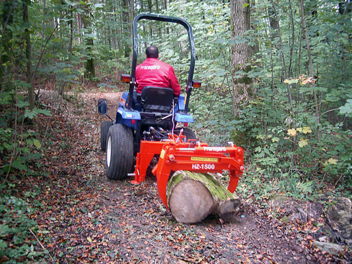 Fransgard 3 Pt Forestry Pliers | Model HZ-1500 | 59" Opening | 20 To 50 HP | For Tractors